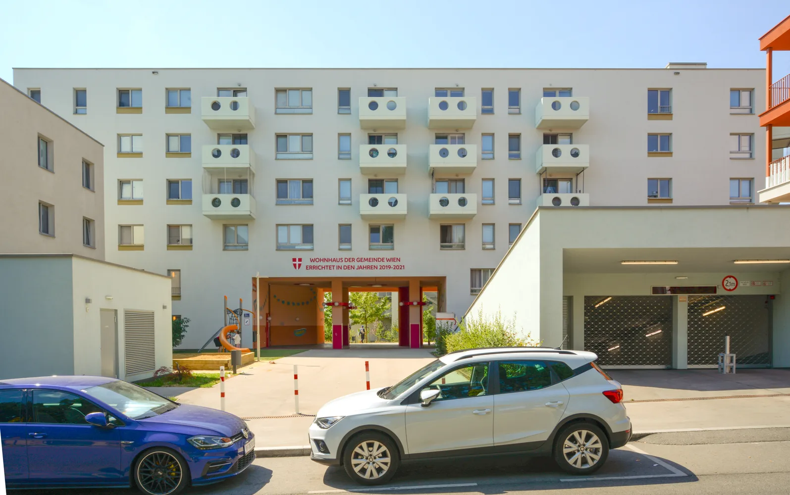 Gemeindebau NEU „Wildgarten-Hof”, Gangoly & Kristiner Architekten, Wien, 2019–2021 Büro Bietenhader Moroder 09